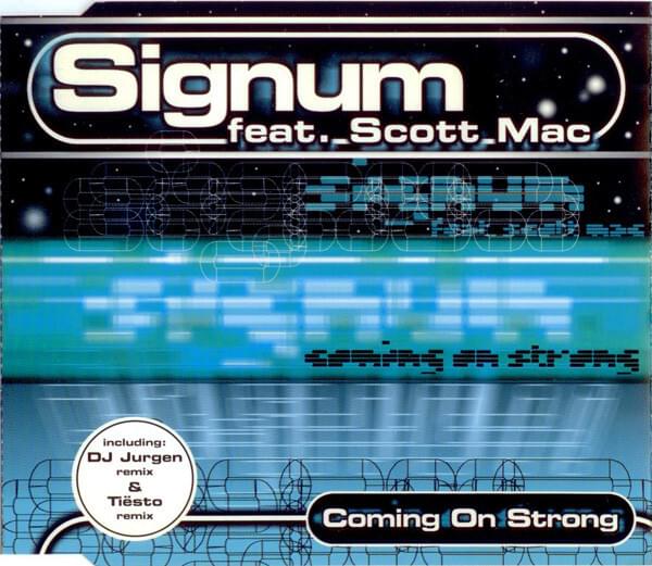 Album cover art for "Coming on Strong" by Signum