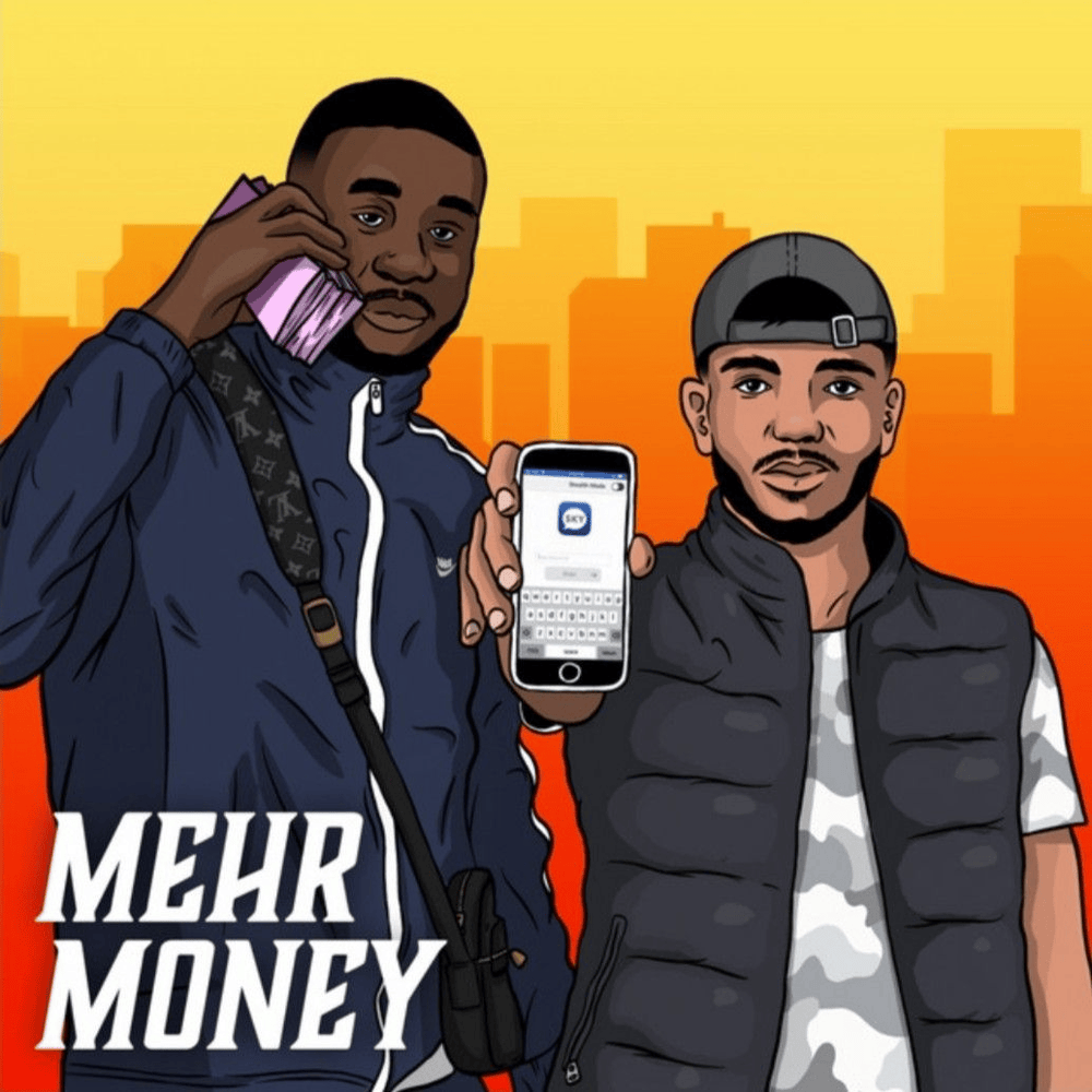 Album cover art for "Mehr Money" by Aymen