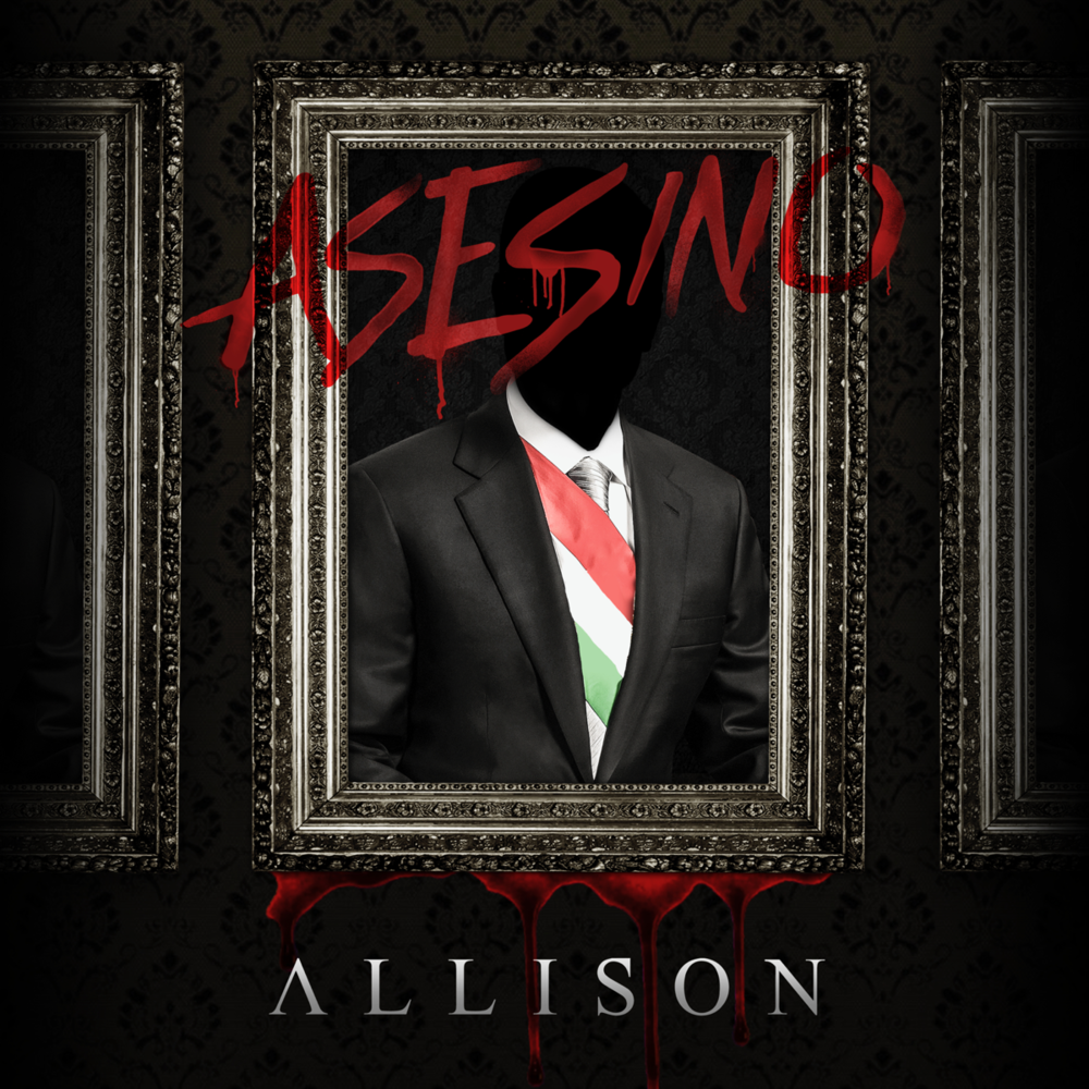 Album cover art for "Asesino" by Allison
