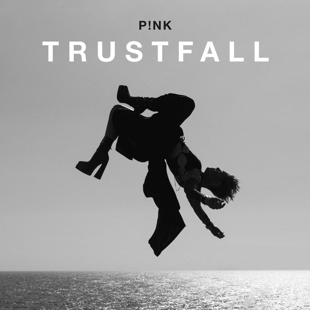 Album cover art for "TRUSTFALL" by P!nk