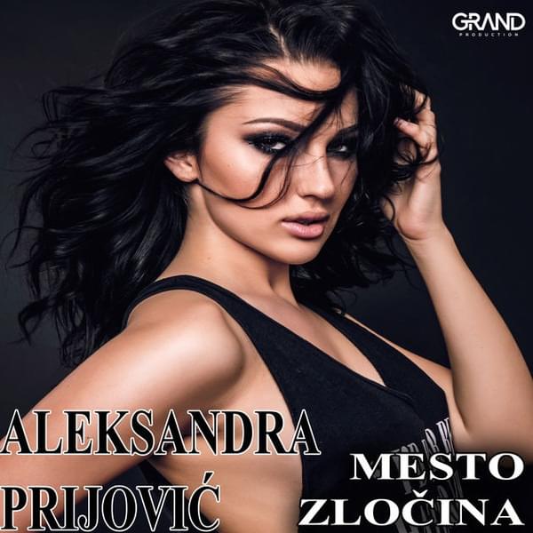 Album cover art for "Mesto zločina" by Aleksandra Prijović