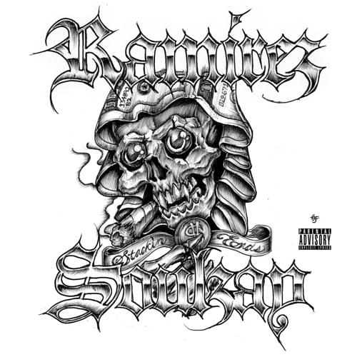 Album cover art for "STACKIN ENDS" by Ramirez