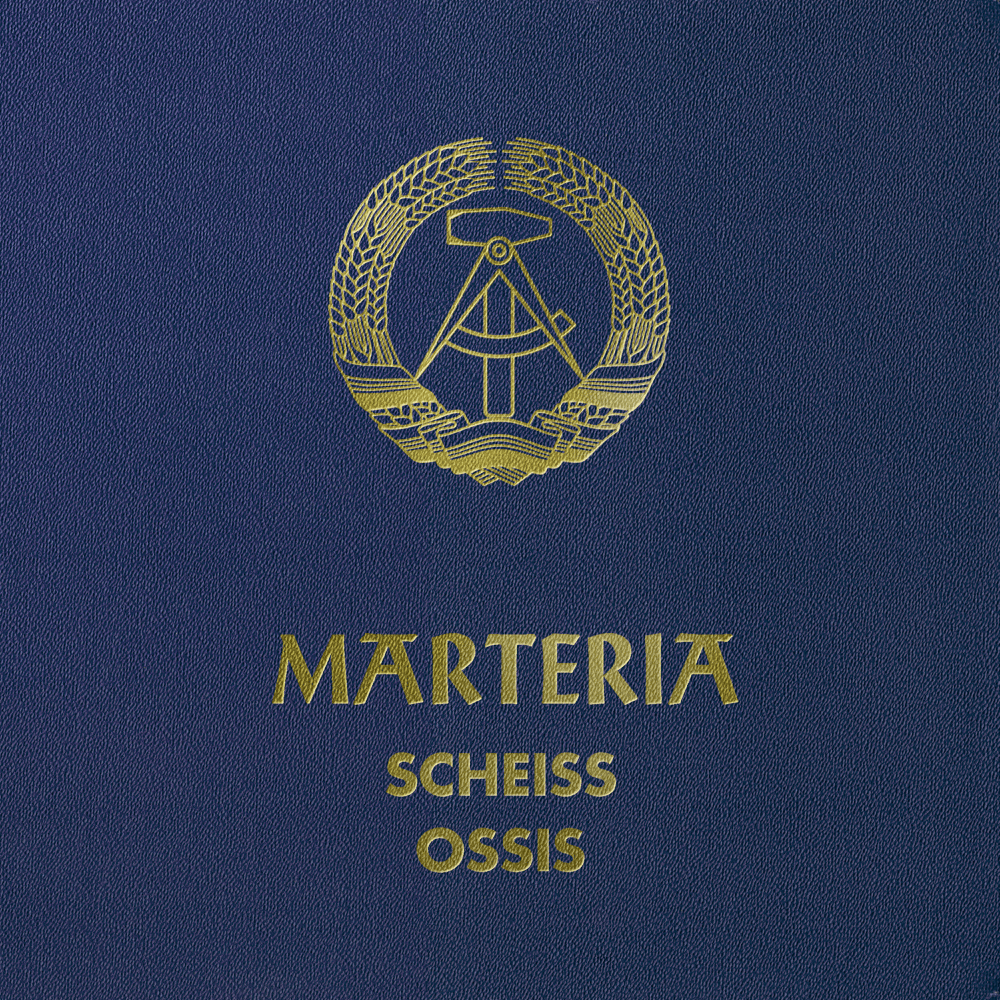 Album cover art for "SCHEISS OSSIS" by Marteria