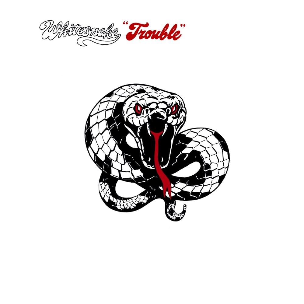 Album cover art for "Trouble" by Whitesnake