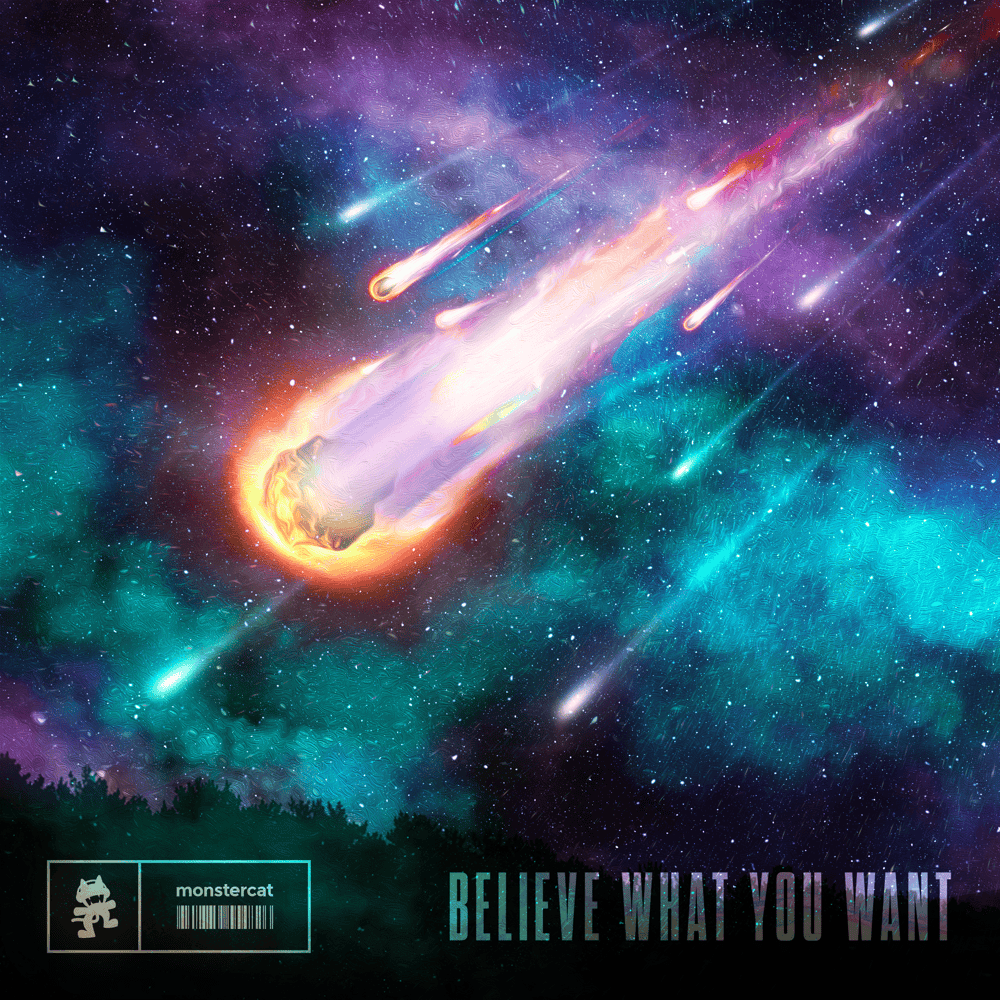 Album cover art for "Believe What You Want" by Virtual Riot