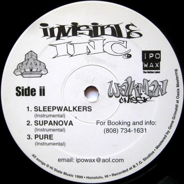 Pure (Instrumental) by Invisible Inc. (USA)