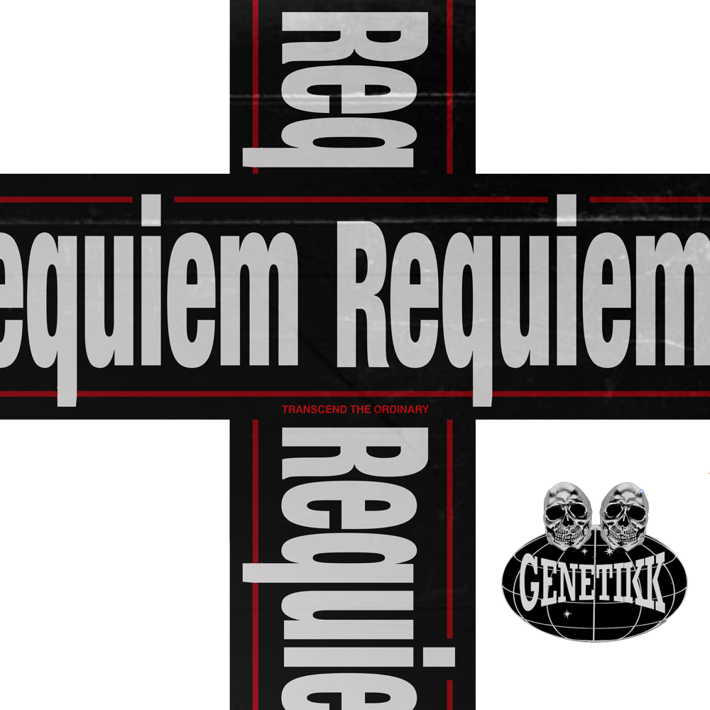 Album cover art for "REQUIEM" by Genetikk