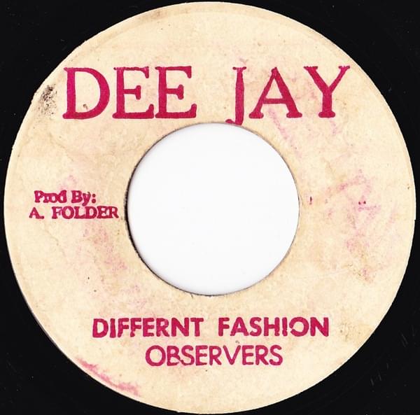 Album cover art for "Different Fashion" by The Observers