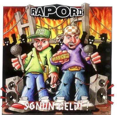 Album cover art for "Rapor 2" by Rapor 2 & Radical Noise