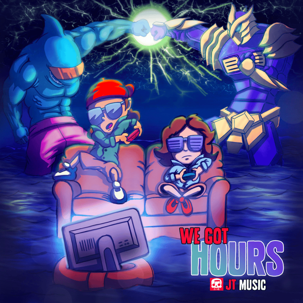 Album cover art for "We Got Hours" by JT Music & Andrea Storm Kaden