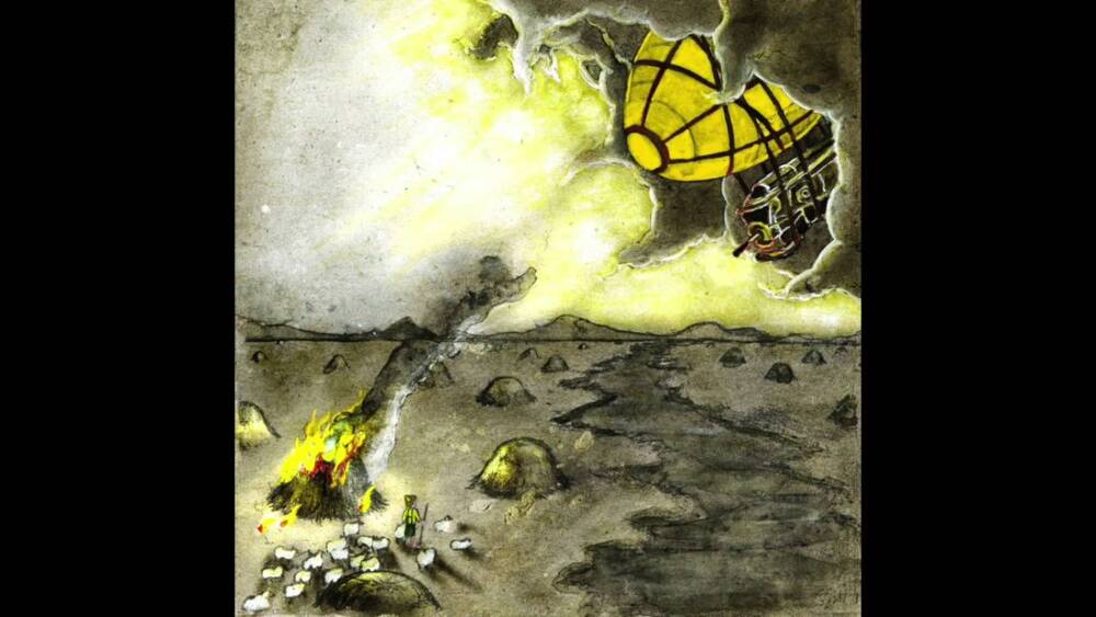 Album cover art for "All Their Eyes Were Gone" by Bryan Scary