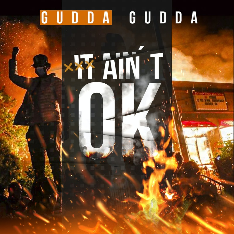 Album cover art for "It Ain’t OK" by Gudda Gudda