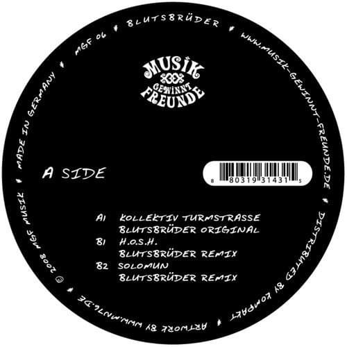 Album cover art for "Blutsbrüder (Solomun Remix)" by Kollektiv Turmstrasse