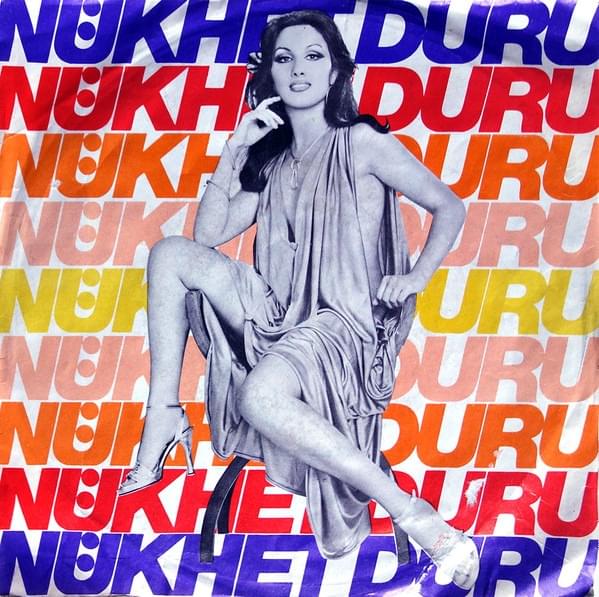 Album cover art for "Canım Yandı" by Nükhet Duru