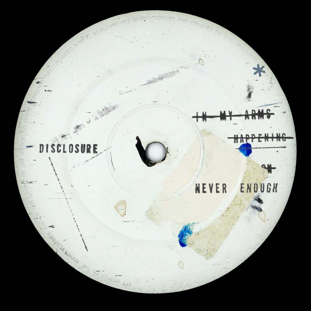 Album cover art for "Never Enough" by Disclosure