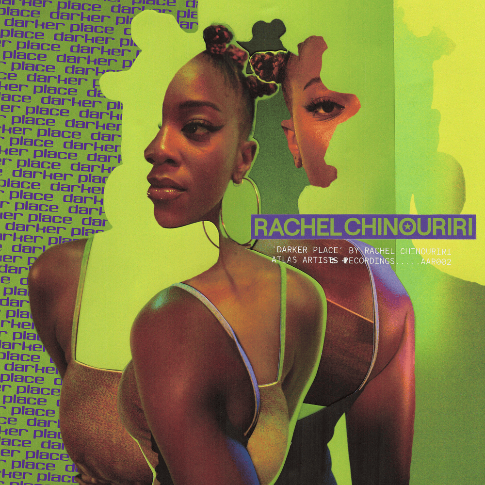 Album cover art for "Darker Place" by Rachel Chinouriri