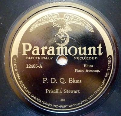 P. D. Q. Blues by Priscilla Stewart
