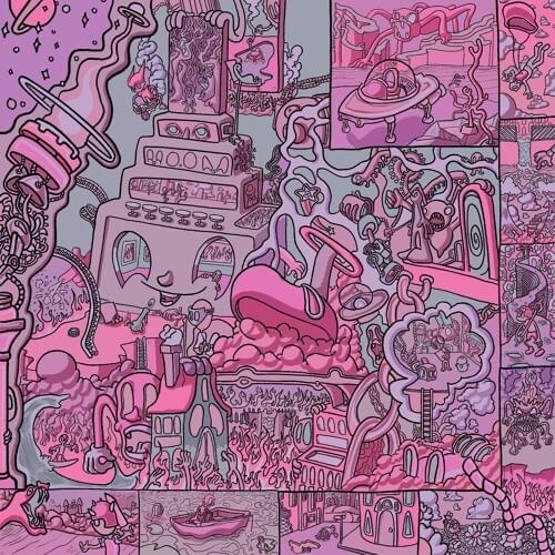 Album cover art for "All Lies" by IceBirds