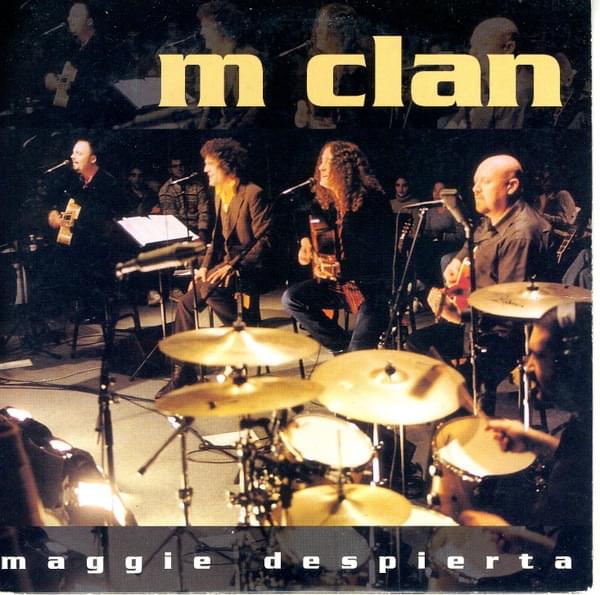 Album cover art for "Maggie Despierta (Directo Sin Enchufe)" by M Clan (rock band)