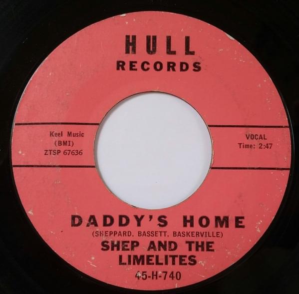 Album cover art for "Daddy’s Home" by Shep & The Limelites