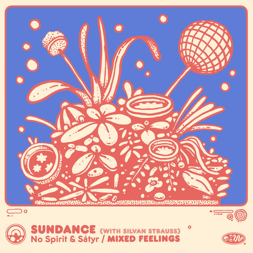 Album cover art for "Sundance" by No Spirit & Silvan Strauss