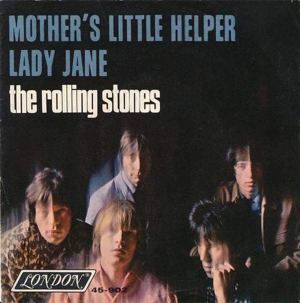 Album cover art for "Lady Jane" by The Rolling Stones