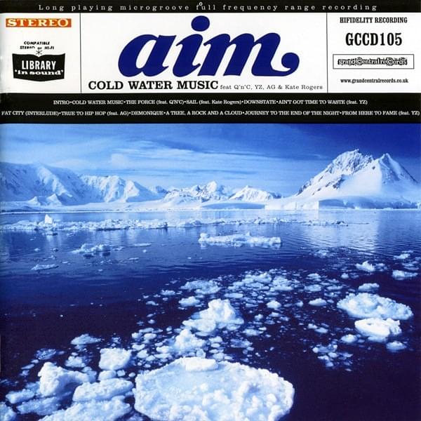 Album cover art for "Ain’t Got Time to Waste" by Aim & YZ (Rapper)