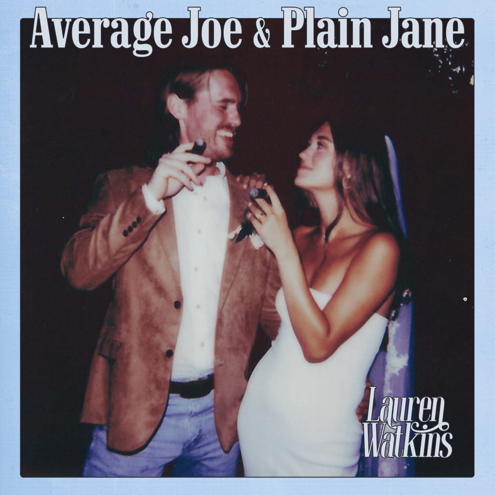 Album cover art for "Average Joe & Plain Jane" by Lauren Watkins