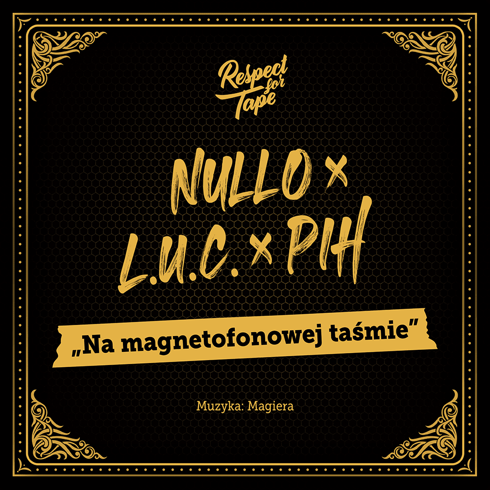 Album cover art for "Na magnetofonowej taśmie" by Nullizmatyk