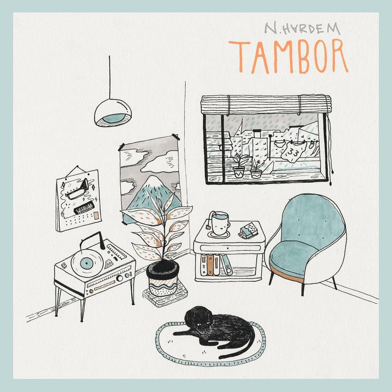 Album cover art for "Raheem A. K. A. Tambor" by N. Hardem