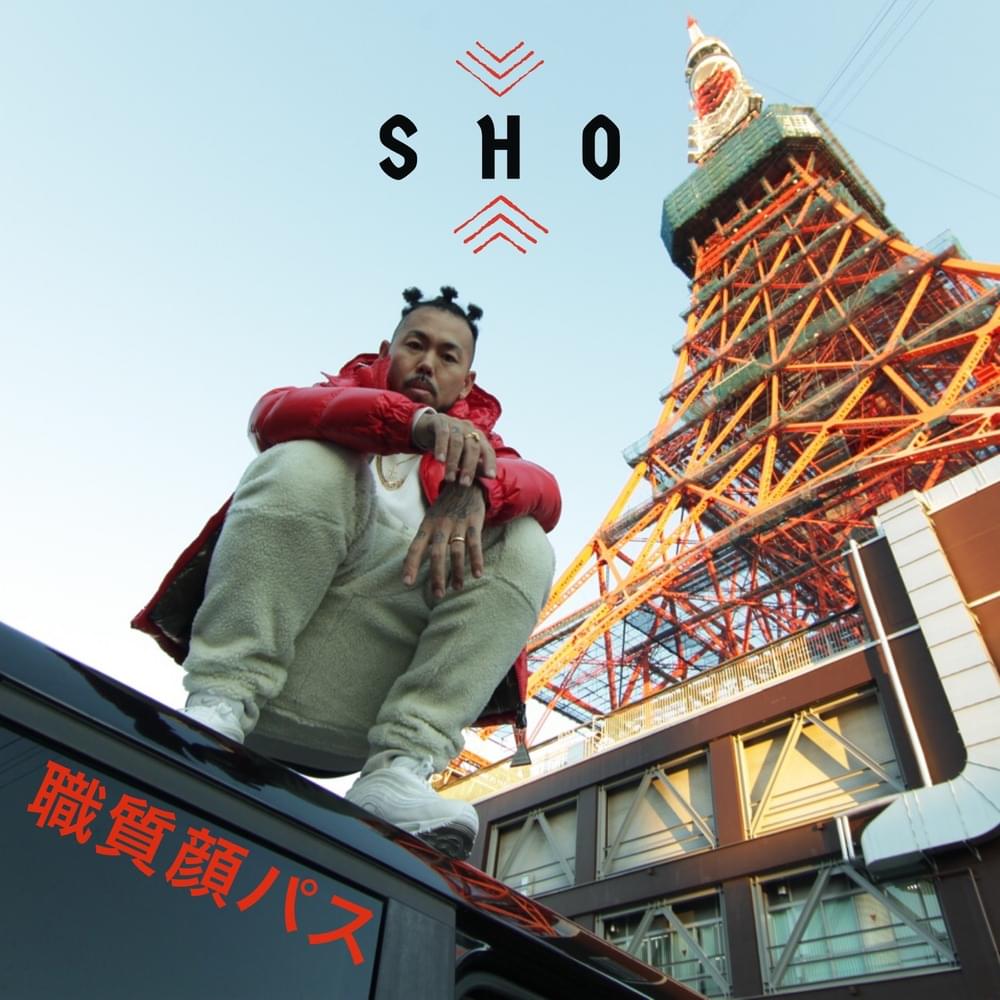 Album cover art for "職質顔パス (SHOKUSHITSUKAOPASU)" by SHO