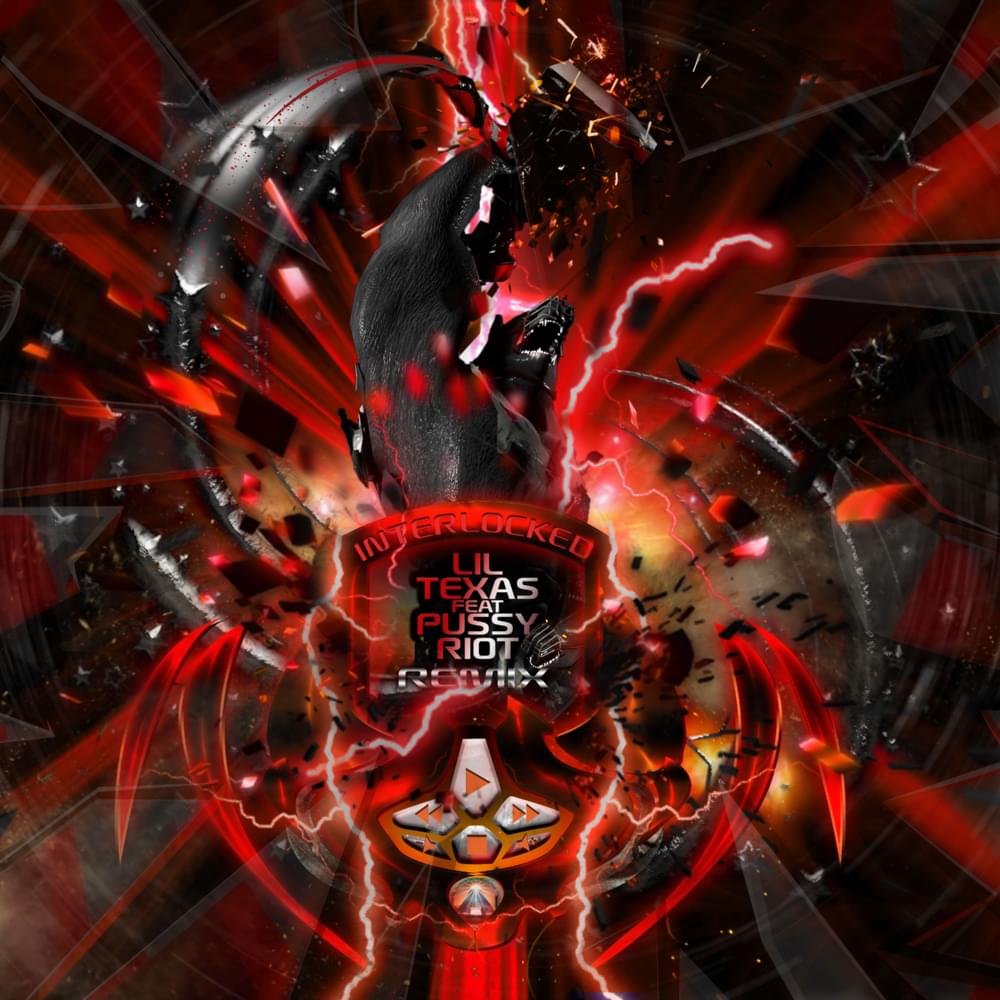 Album cover art for "Interlocked (Lil Texas Remix)" by Danny L Harle & Pussy Riot