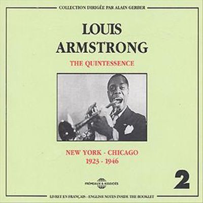 Album cover art for "Chimes Blues" by Louis Armstrong