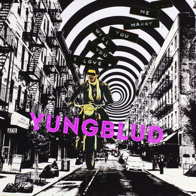 Album cover art for "I Love You, Will You Marry Me" by YUNGBLUD