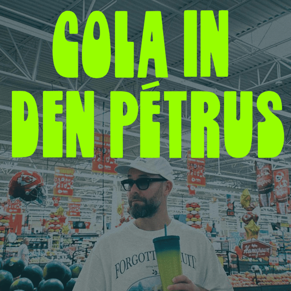 Album cover art for "Cola In Den Pétrus" by Mark Forster