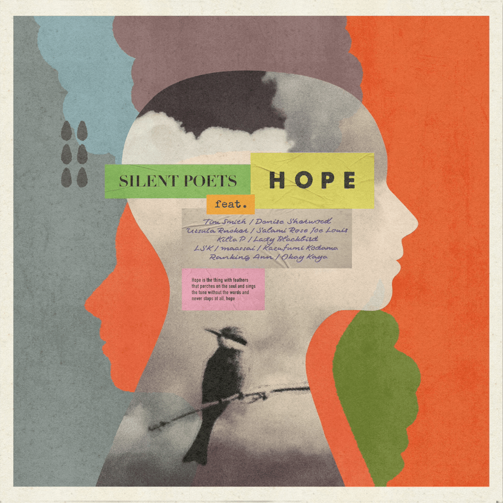 Album cover art for "Hope" by Silent Poets & Denise Sherwood