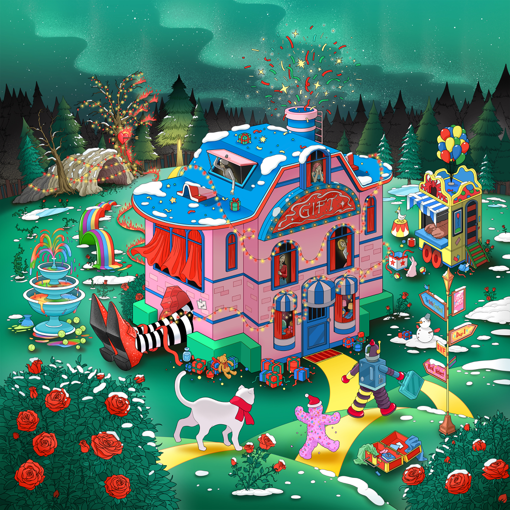 Album cover art for "Psycho" by Ubisoft