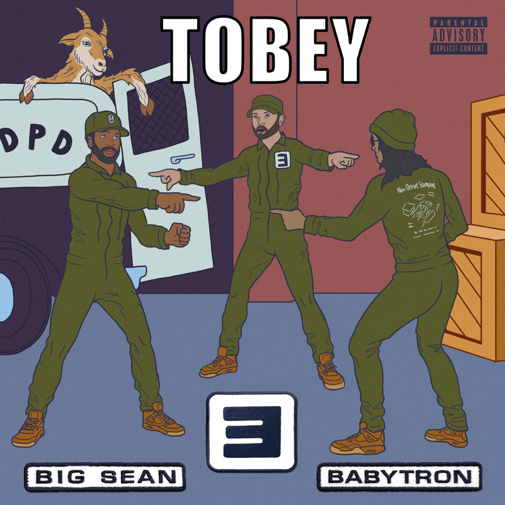 Album cover art for "Eminem, Big Sean & BabyTron - Tobey (Deutsche Übersetzung)" by Genius Deutsche Übersetzungen