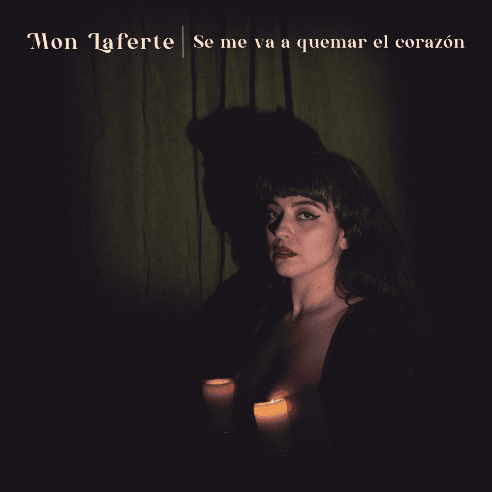 Album cover art for "Se Me Va A Quemar El Corazón" by Mon Laferte