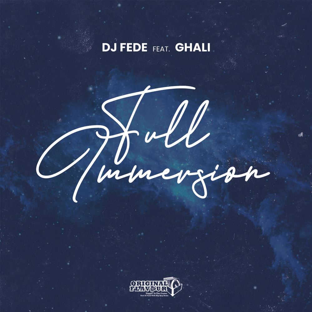 Album cover art for "Full Immersion" by DJ Fede & Ghali