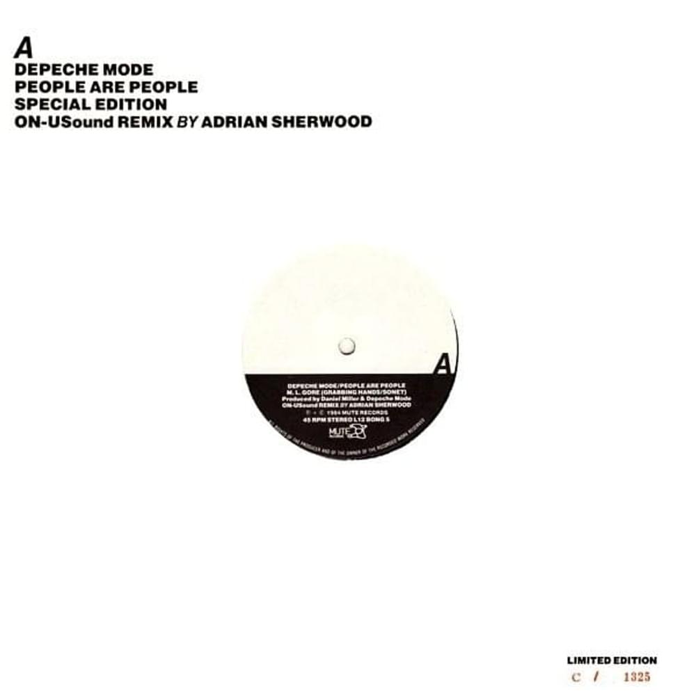 Album cover art for "People Are People [On-USound Mix]" by Depeche Mode