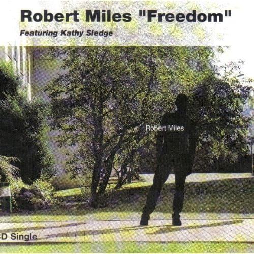 Album cover art for "Freedom" by Robert Miles & Kathy Sledge