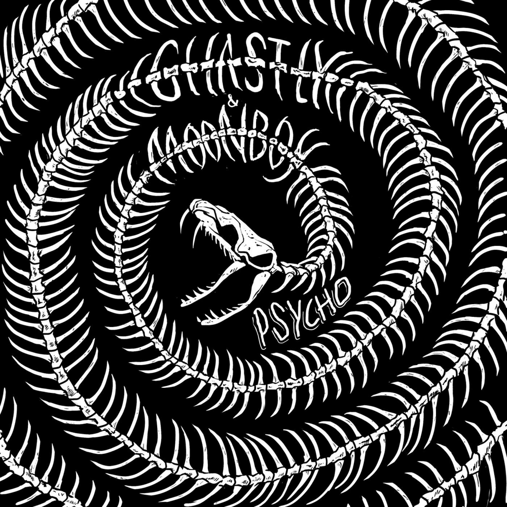 Album cover art for "Psycho" by Ghastly