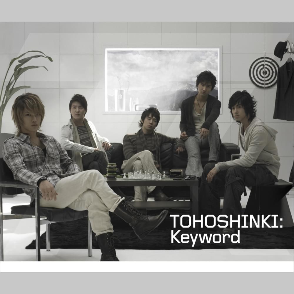 Album cover art for "Keyword" by TVXQ! (동방신기)