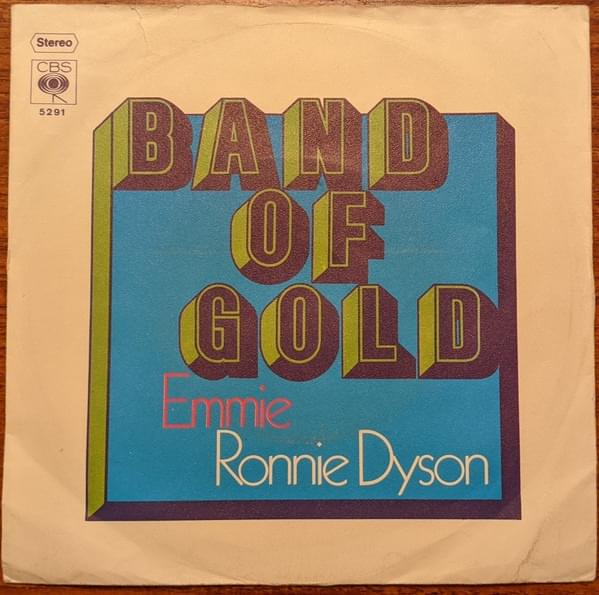 Album cover art for "Band Of Gold" by Ronnie Dyson