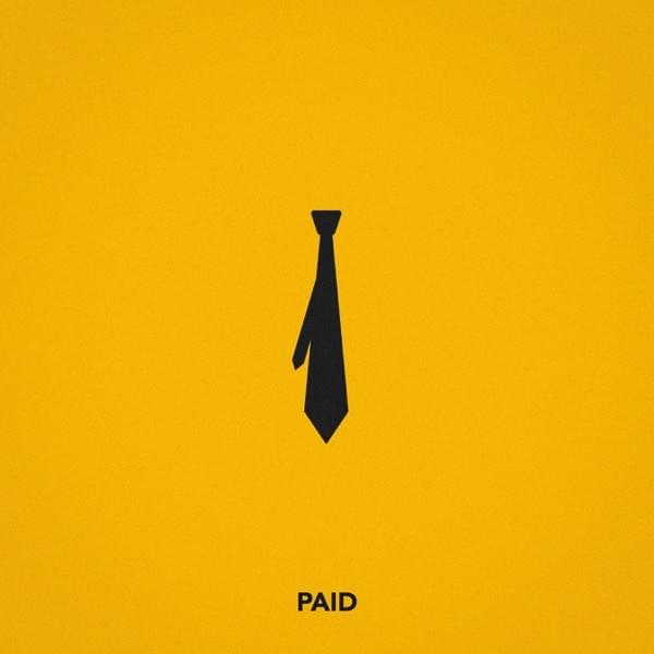 Album cover art for "Paid" by Chris Webby
