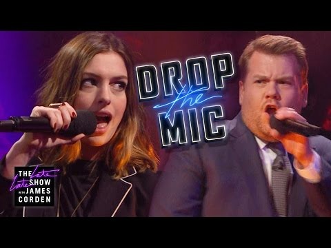 Drop the Mic w/ Anne Hathaway by James Corden