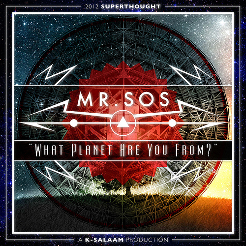 Album cover art for "What Planet Are You From?" by Mr. SOS