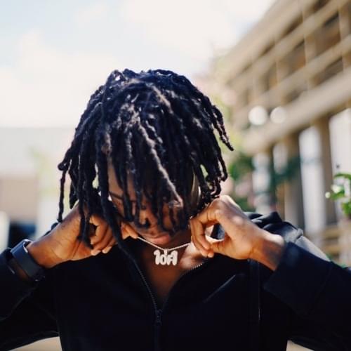 Album cover art for "With My Hood Up" by Yung Bans