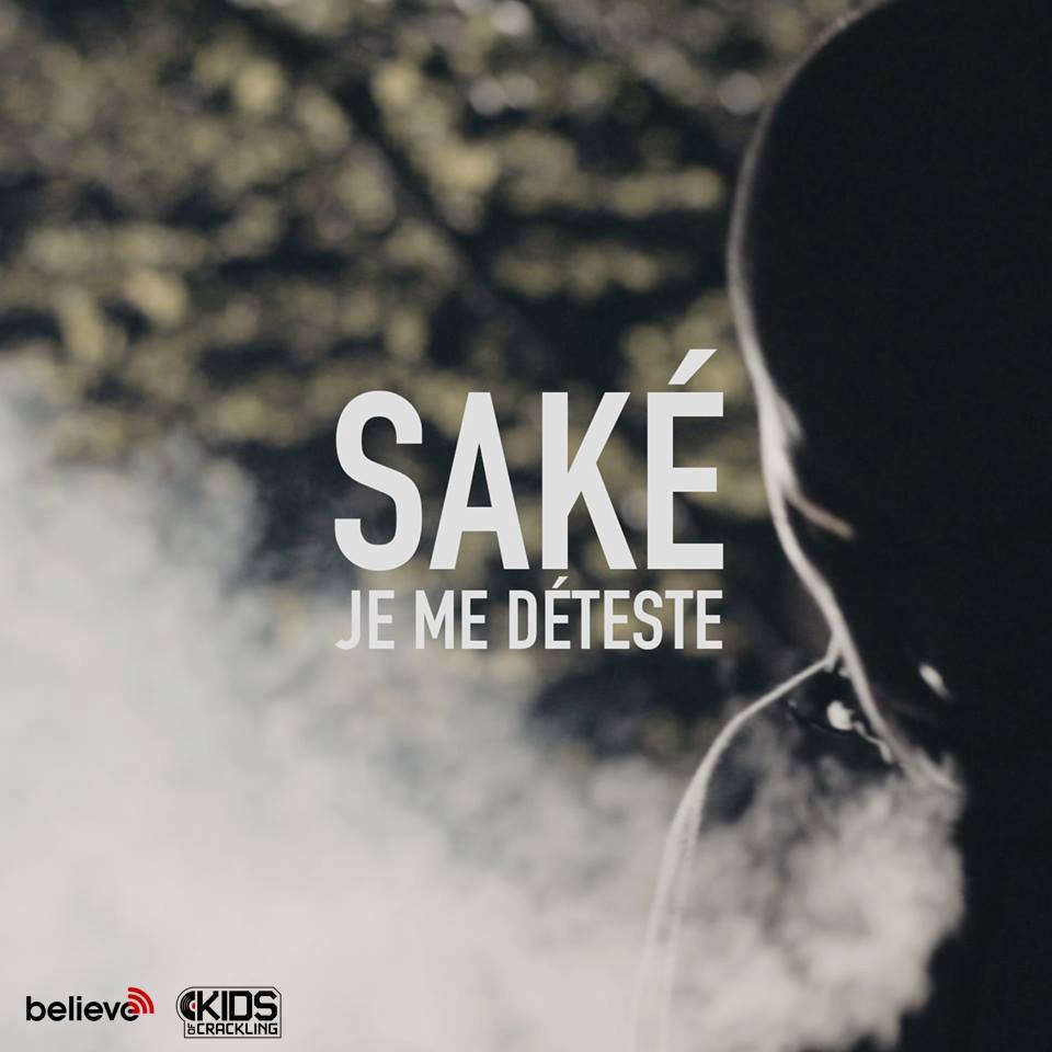 Album cover art for "Je me déteste" by Saké (FRA)